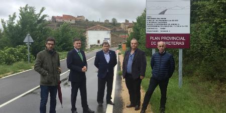 Imagen La Diputación invierte 109.000 euros en el arreglo de la carretera de Castroserna de Arriba a Castroserna de Abajo