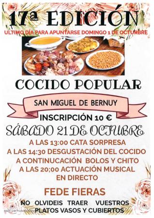 Imagen COCIDO POPULAR EN SAN MIGUEL DE BERNUY